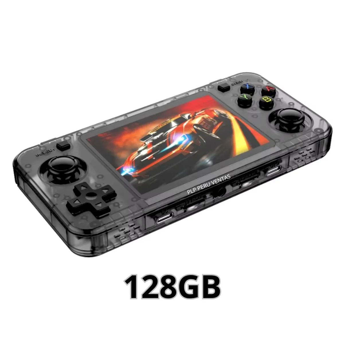 OEM - Juego Portatil R36S 128GB Plano 3500mAh Negro