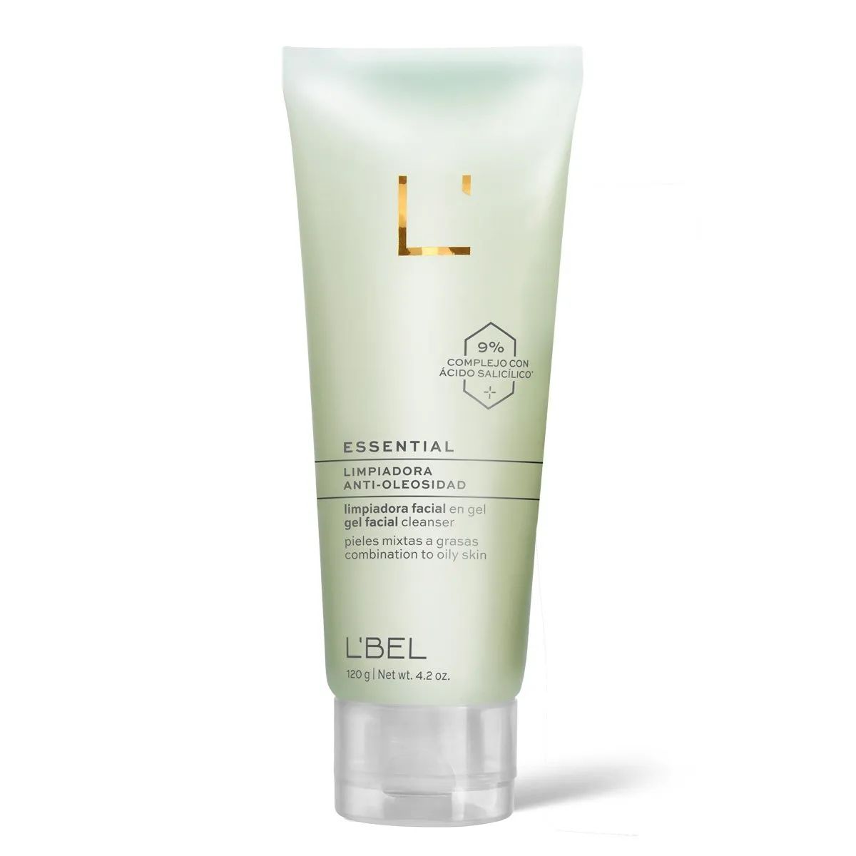 LBEL - Essential Limpiadora Facial Antioleosidad En Gel 120 g LBEL
