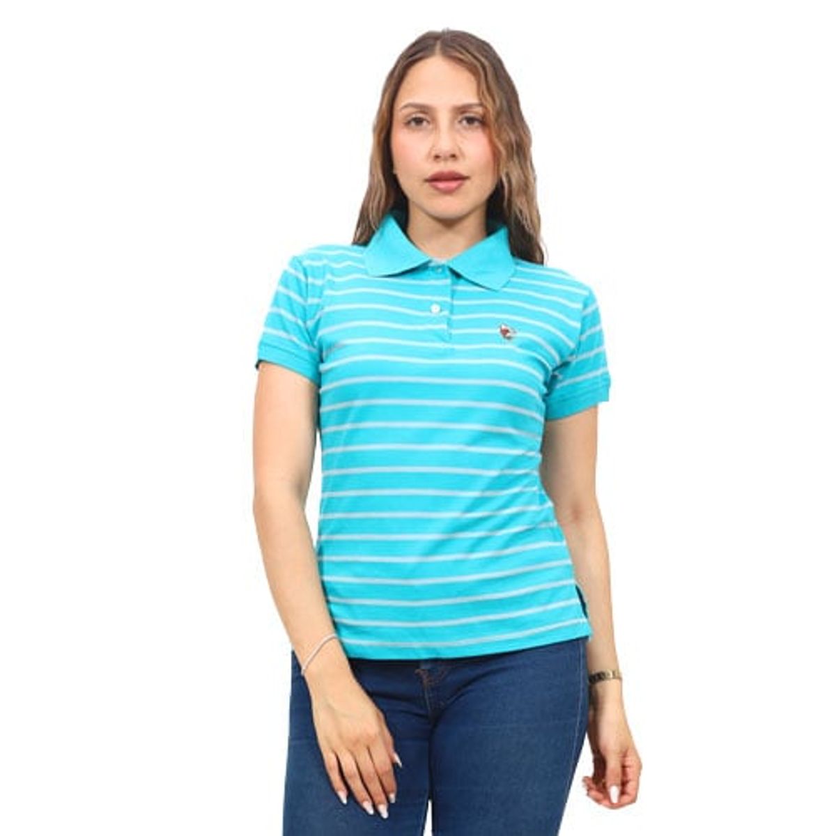 BOABLANCA - Polo 100%  Algodón Piqué Peruano para Dama – Estilo Clásico con Toque Moderno