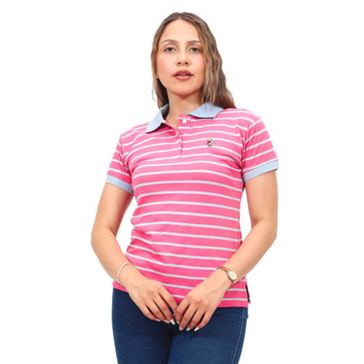 BOABLANCA - Polo 100%  Algodón Piqué Peruano para Dama – Estilo Clásico con Toque Moderno