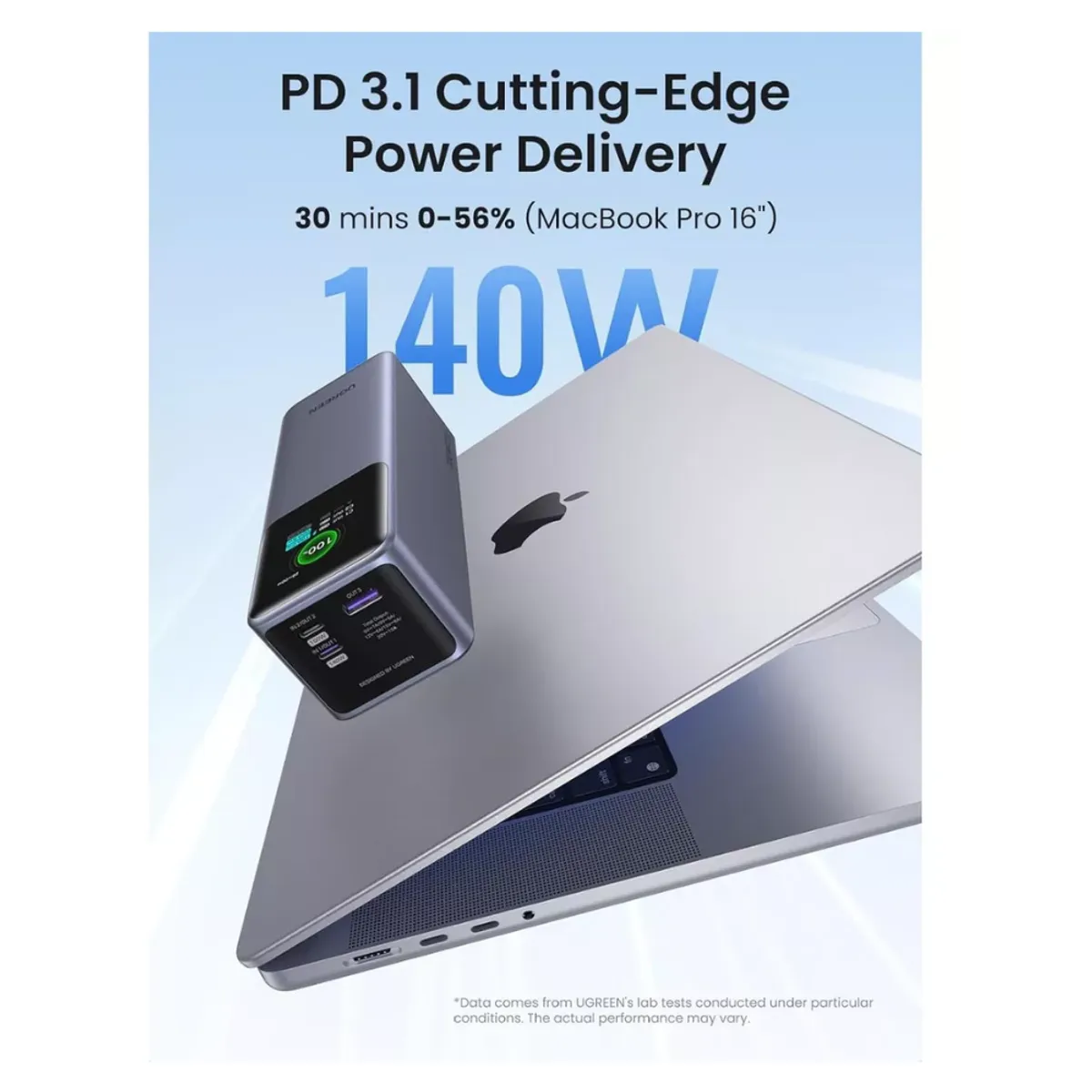 UGREEN - Power Bank Cargador Bateria Portatil 25000 mAh 200W Ugreen - Original