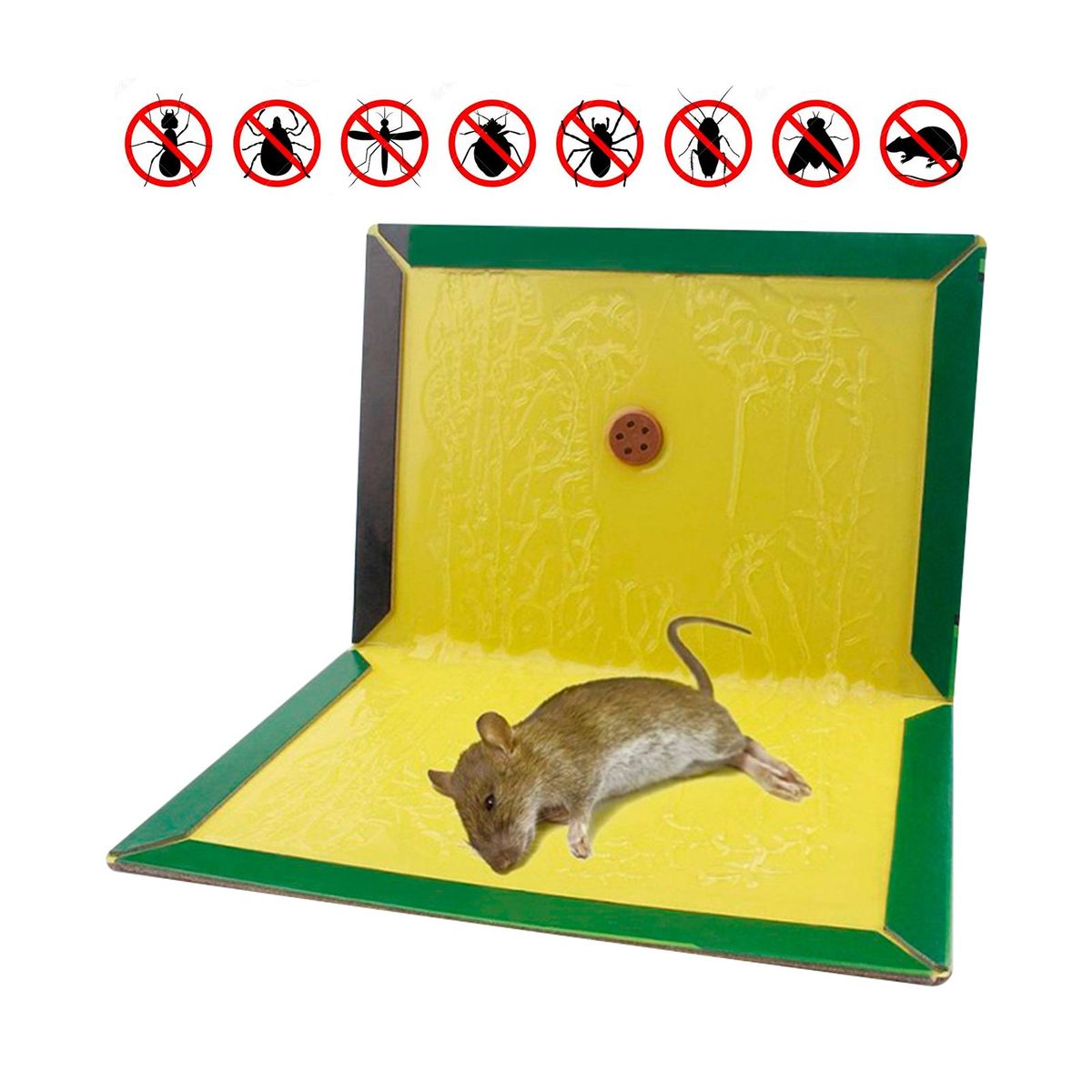 GENERICO - Trampa Pega Rata PACK 10 UNID.