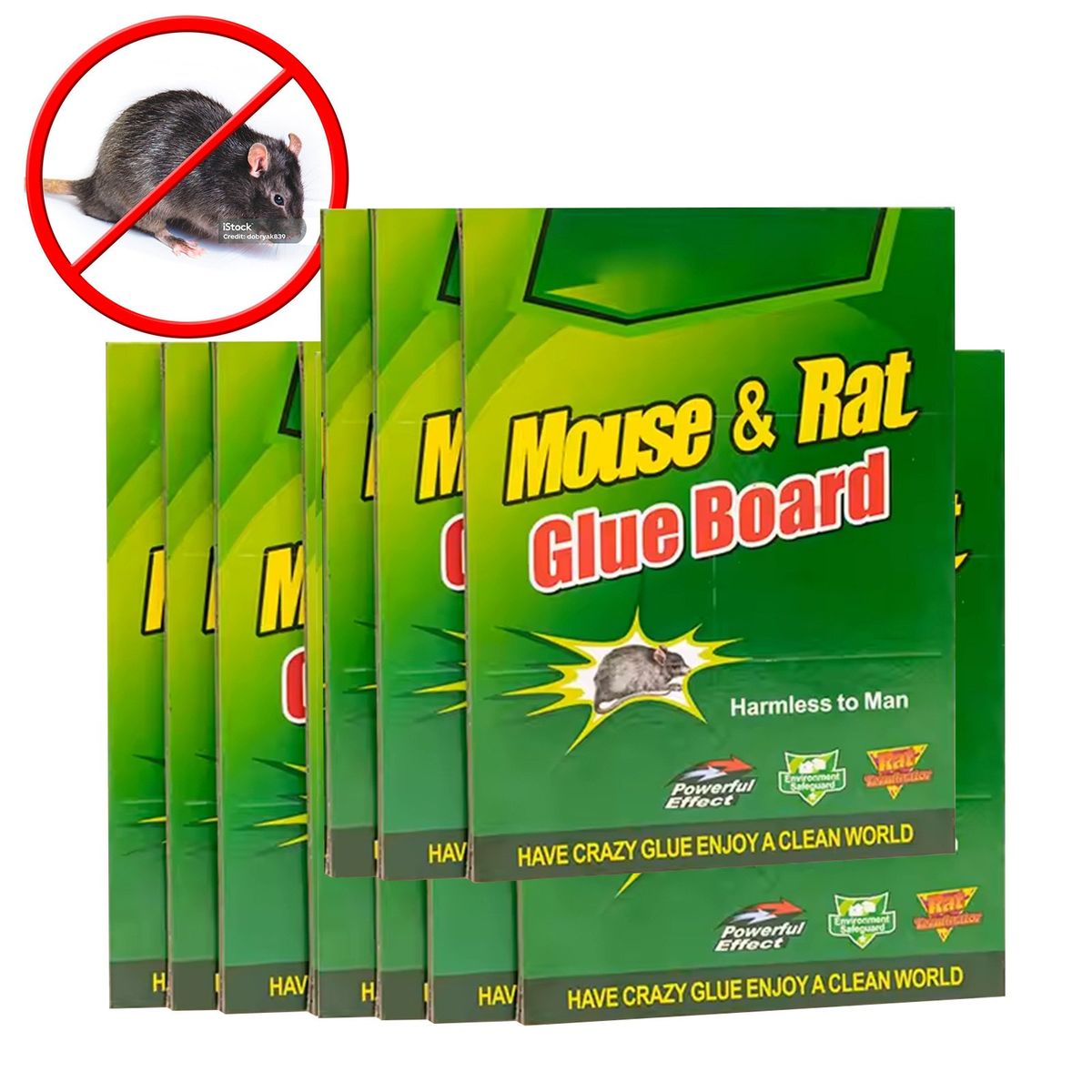 GENERICO - Pega Rata PACK 10 UNID.