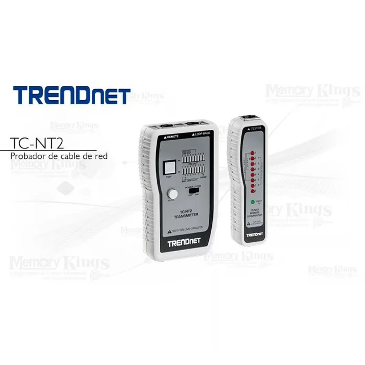TRENDNET - Cable Tester de Red Trendnet Tc Nt2 testeador de cable