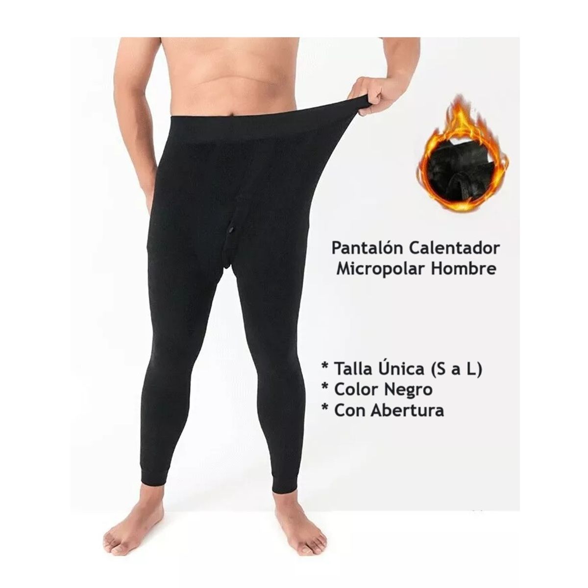 OEM - PANTALÓN HOMBRE CALENTADOR TÉRMICO INVIERNO VIAJE MINA
