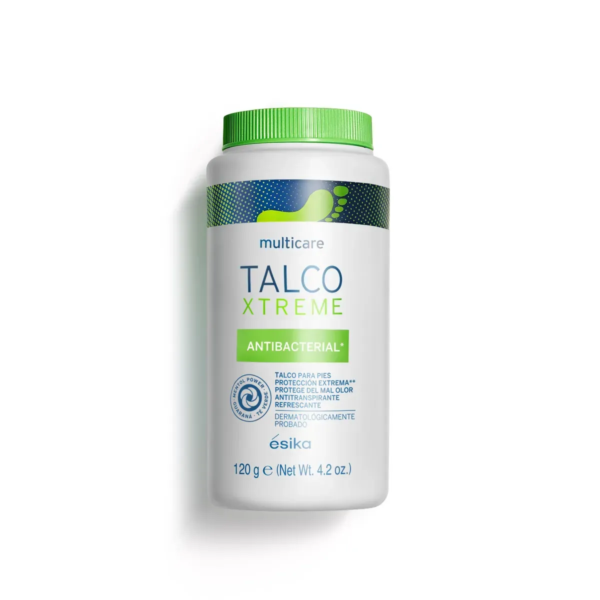 ESIKA - Talco para pies Antibacterial Xtreme 120 g Esika