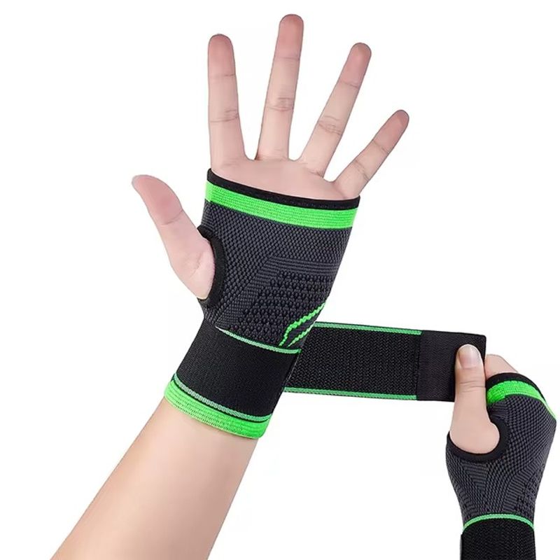OEM - 2 Muñequera Deportiva de Compresión para Esguince con Velcro