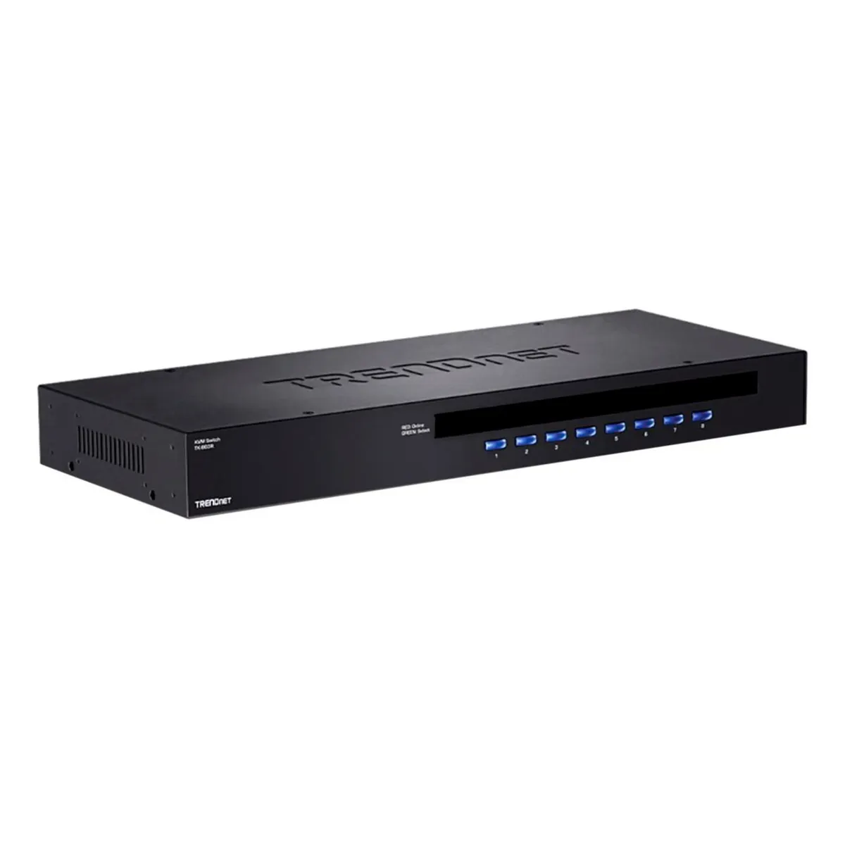 TRENDNET - SWITCH KVM TRENDNET PARA RACK 8 PUERTOS VGAUSB PN TK-803R