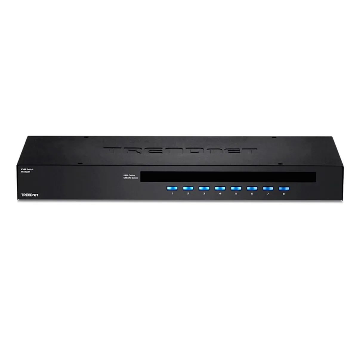 TRENDNET - SWITCH KVM TRENDNET PARA RACK 8 PUERTOS VGAUSB PN TK-803R