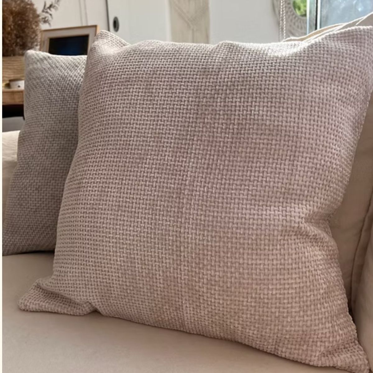 GENERICO - Cojín Sydney beige claro