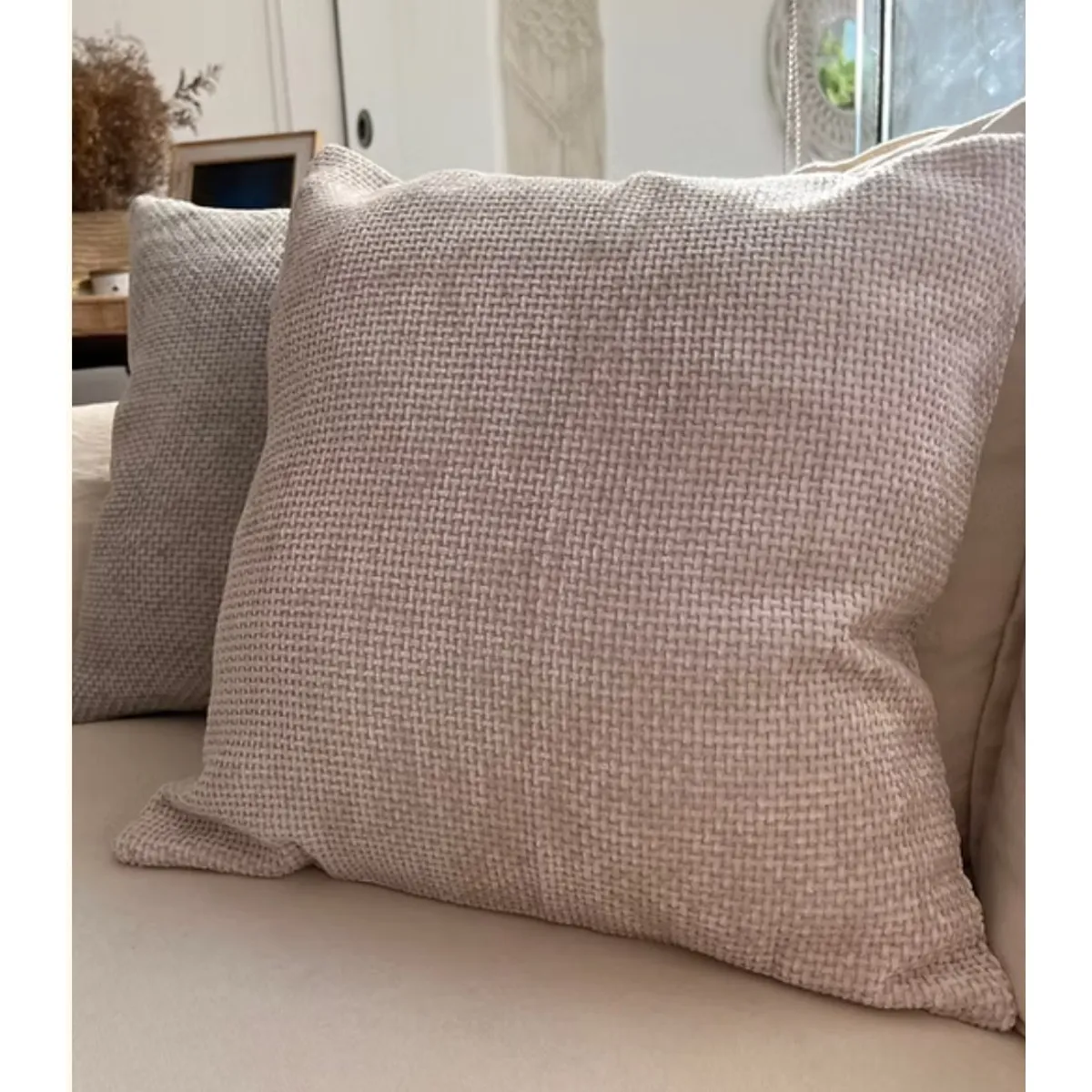 GENERICO - Cojín Sydney beige claro