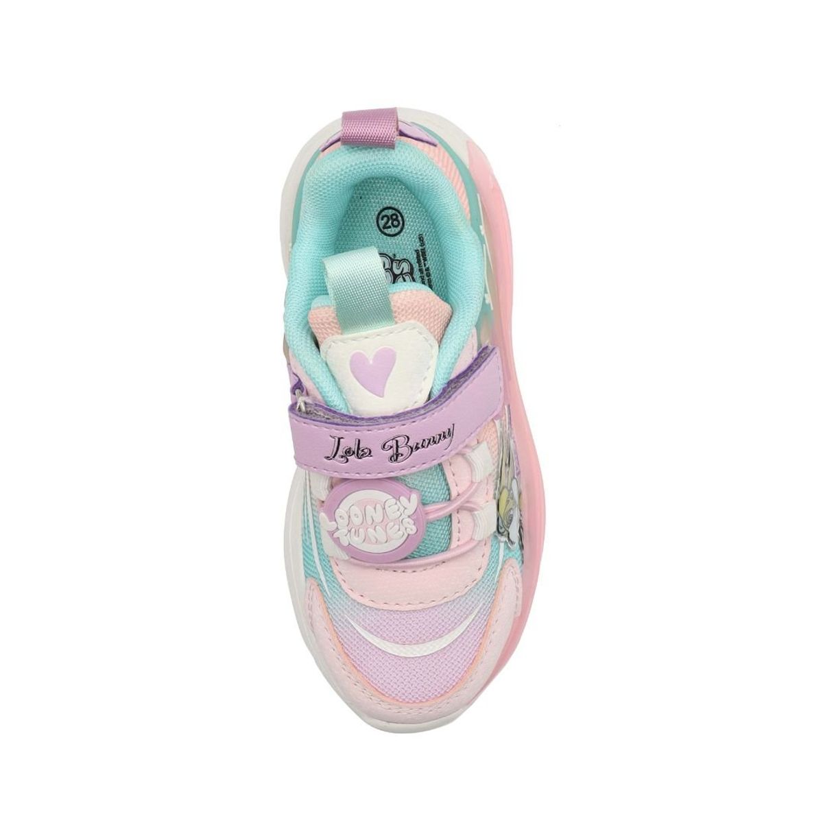 WARNER BROS - Zapatillas Niña Looney Tunes Lola Bunny Lila con Luces