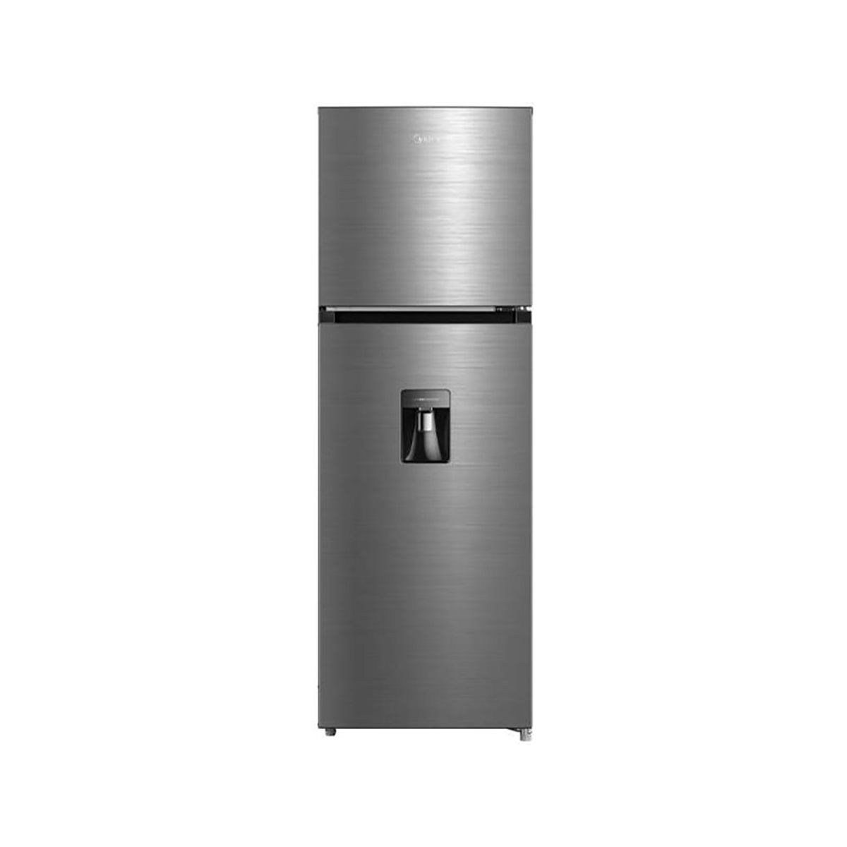 MIDEA - Refrigerador 338 litros Top Mount Smart Inox MIDEA MDRT489MTR46PEW