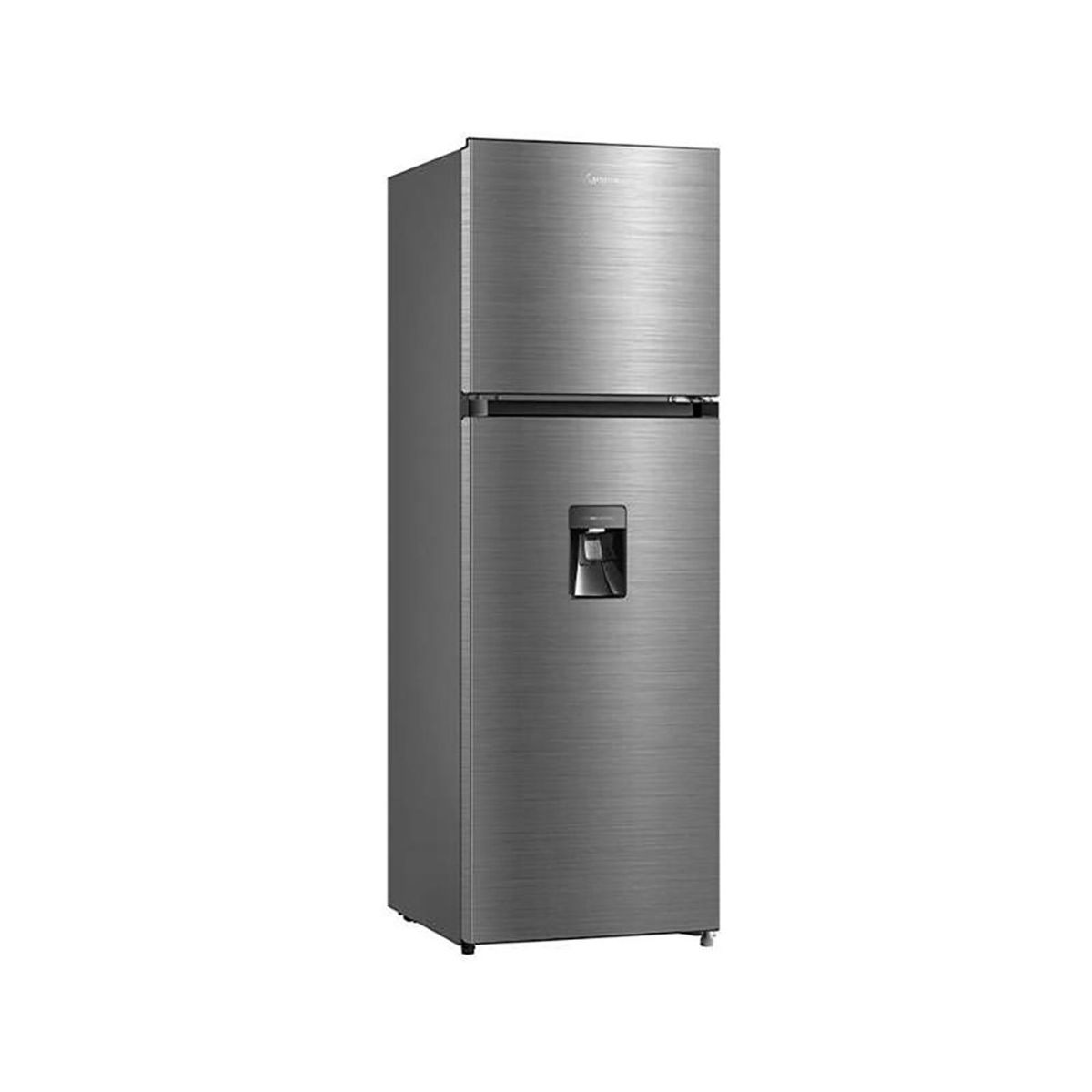 MIDEA - Refrigerador 338 litros Top Mount Smart Inox MIDEA MDRT489MTR46PEW
