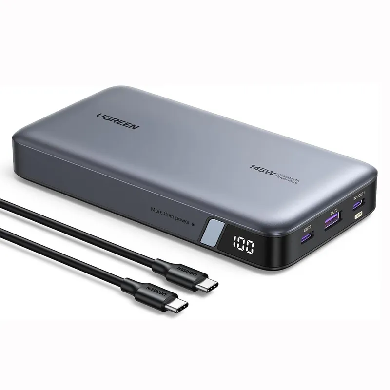 UGREEN - Power Bank UGREEN 25000mAh 145W Carga Super Rápida Portátil