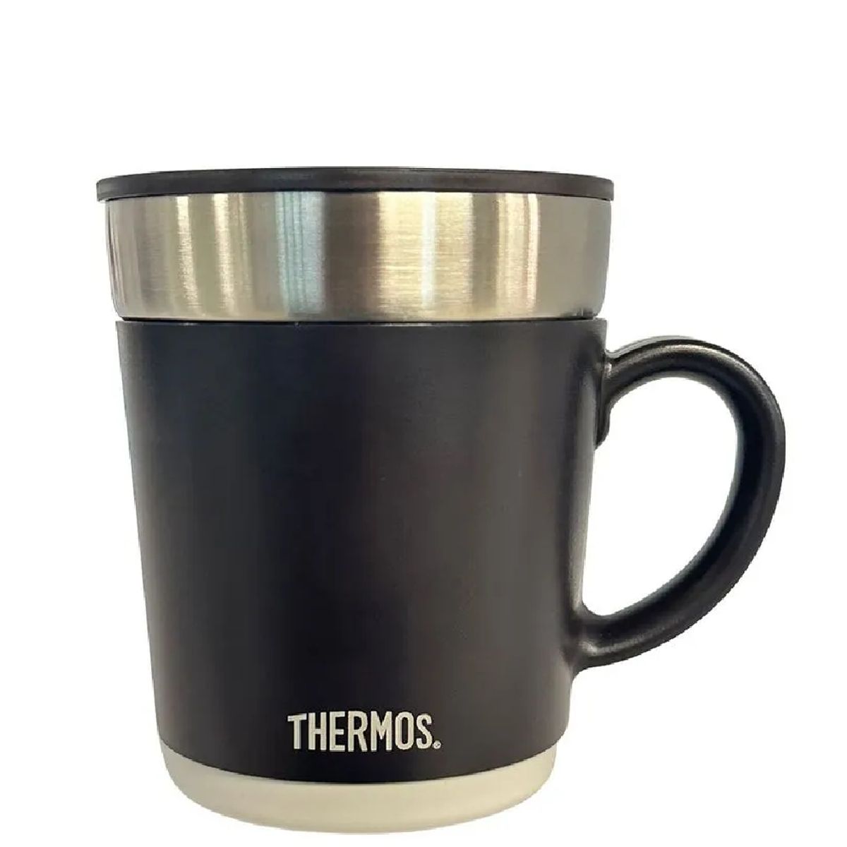 THERMOS - Taza Térmica Negra 350ml - Acero Inoxidable - 10156045