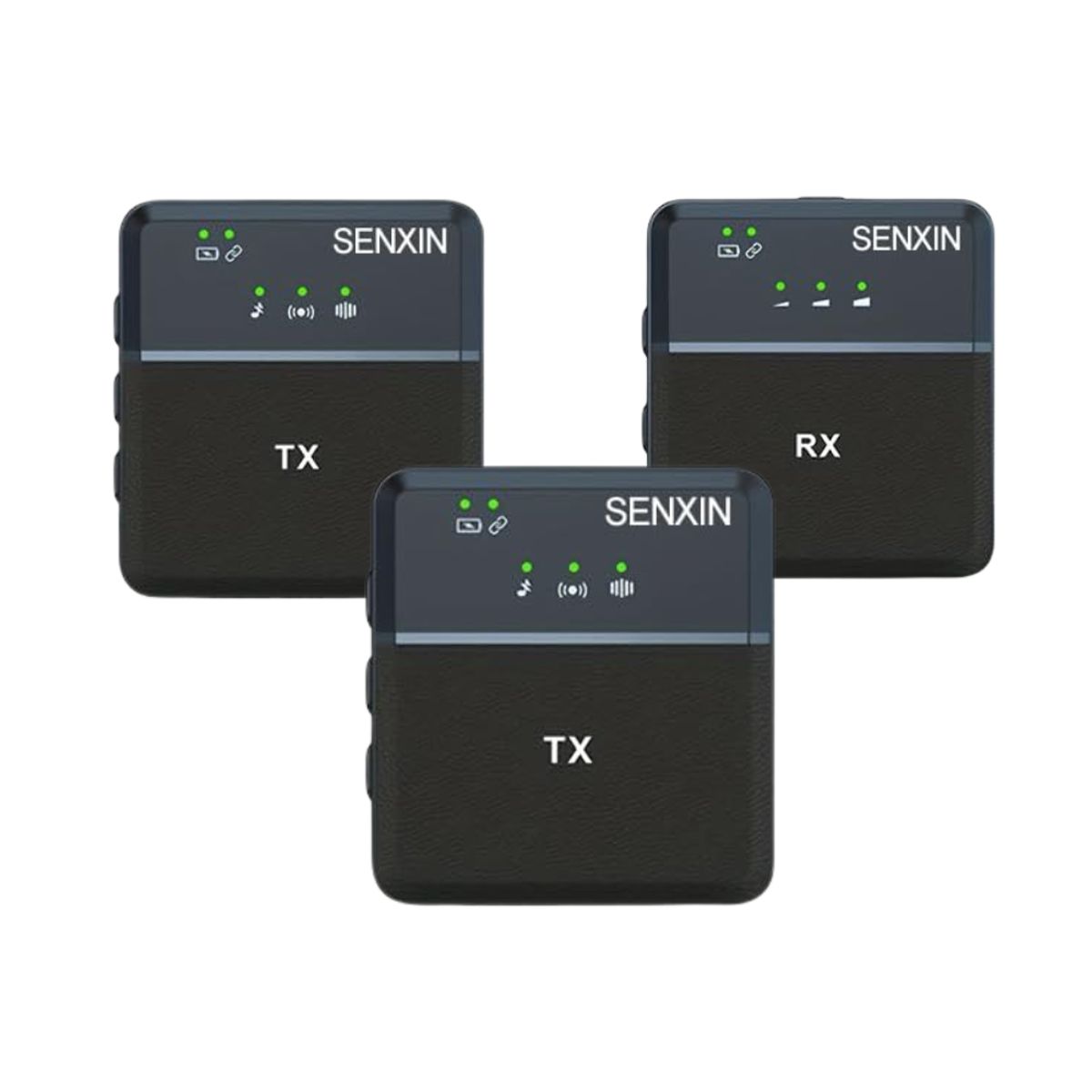 SEISA - Microfono Inalambrico Gaming Streaming Solapero Profesional Portatil