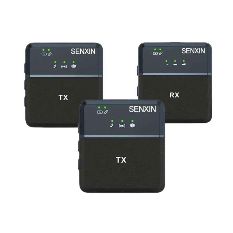 SEISA - Microfono Inalambrico Gaming Streaming Solapero Profesional Portatil