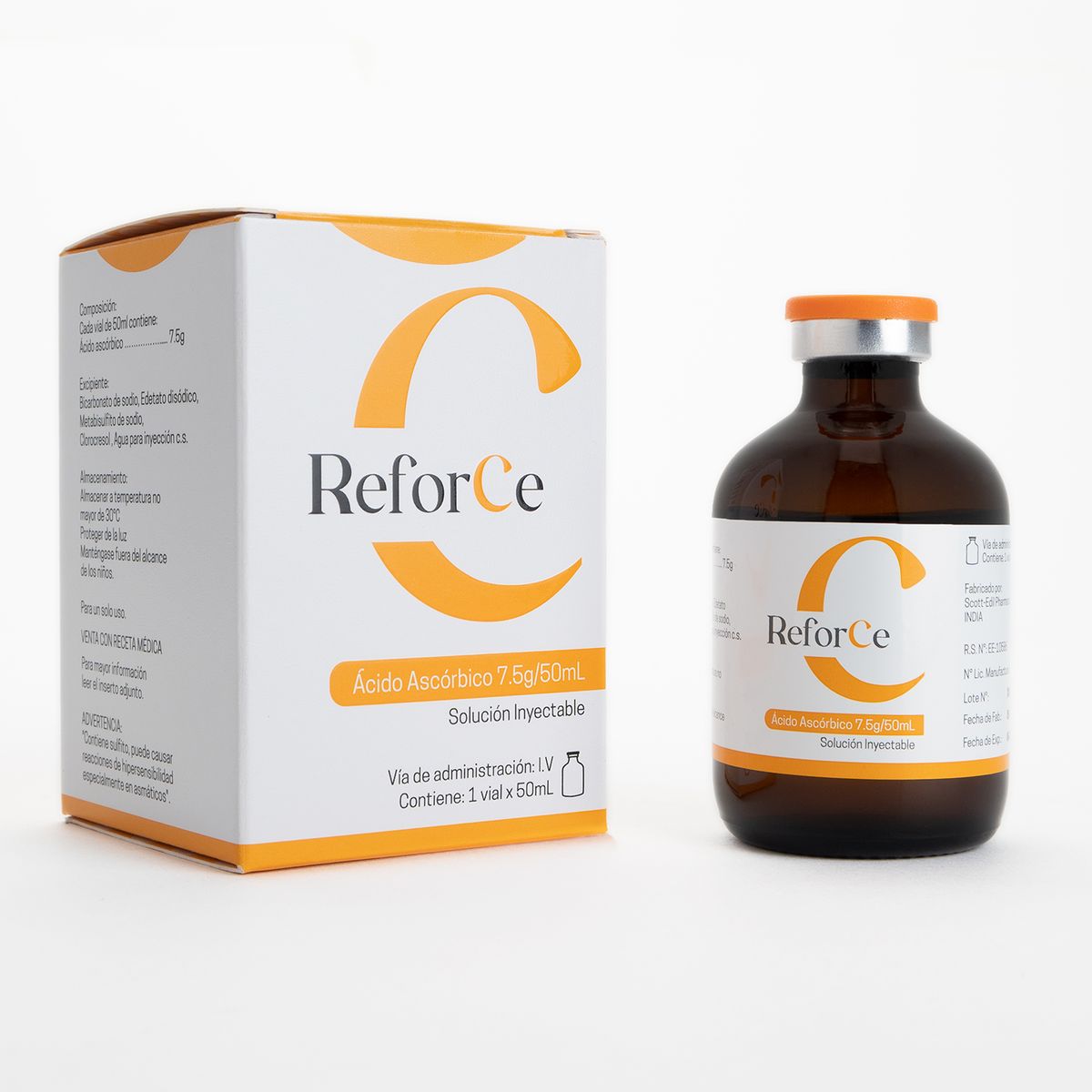 GENERICO - Vitamina C Reforce 7.5 Gr 50 ML CAJA 1 UND