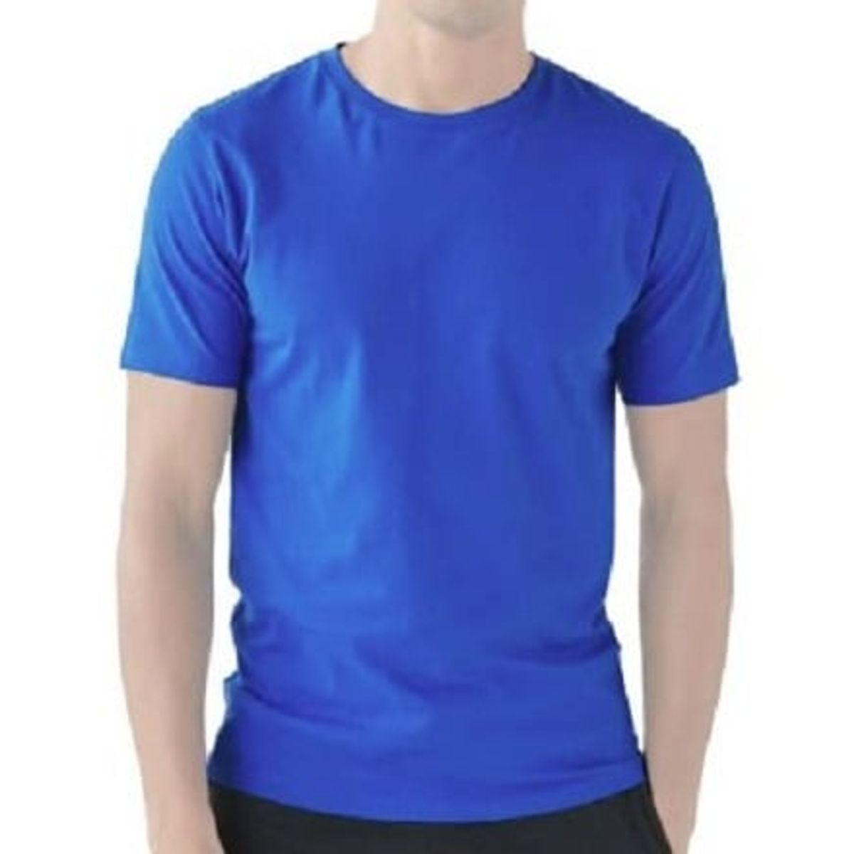 GENERICO - POLO CUELLO REDONDO COLOR AZULINO