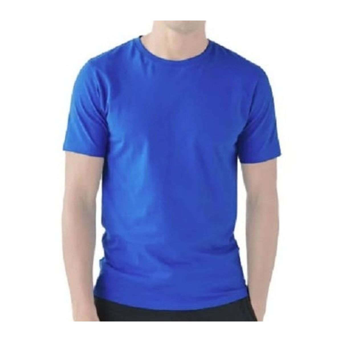 GENERICO - POLO CUELLO REDONDO COLOR AZULINO