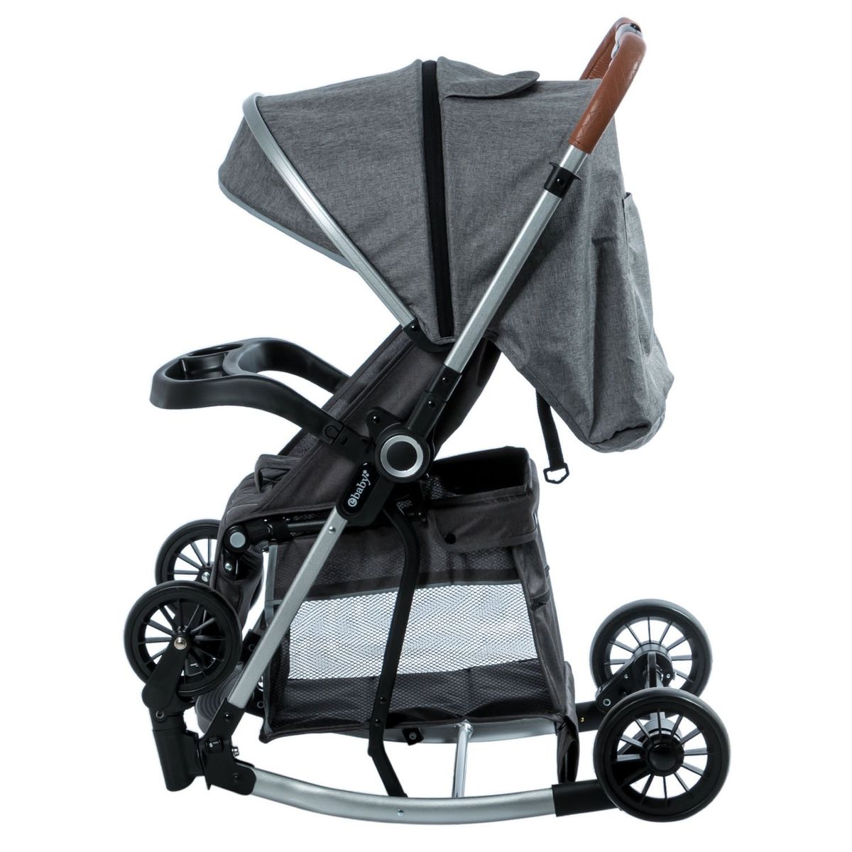 EBABY - Coche Mecedora de Lujo BOUNCY Gray