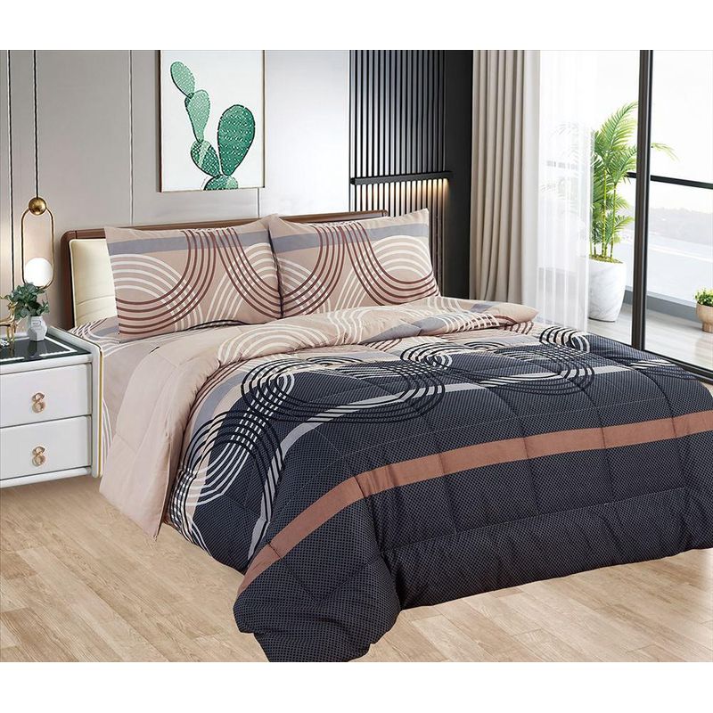 CASATEX - Edredón + Juego de sábanas King size 100% Algodón