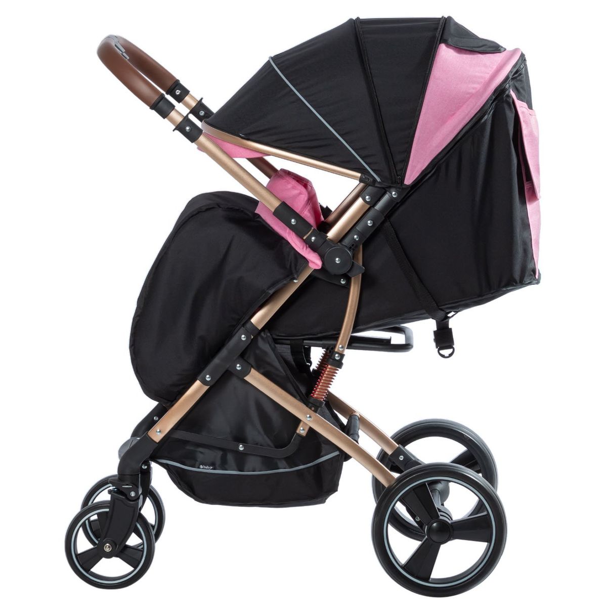 EBABY - Coche Maleta de Lujo RUDI Pink