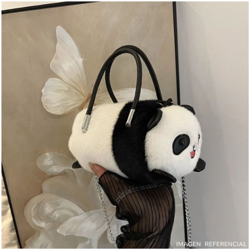 INSPIRA MARKET - Bolso Cartera Capibara Panda Kawaii Niños y Niñas de Felpa
