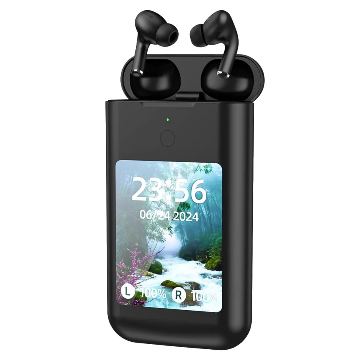 GENERICO - Audífonos Bluetooth ANC-ENC Pantalla Táctil Multifuncional SZ12153 N