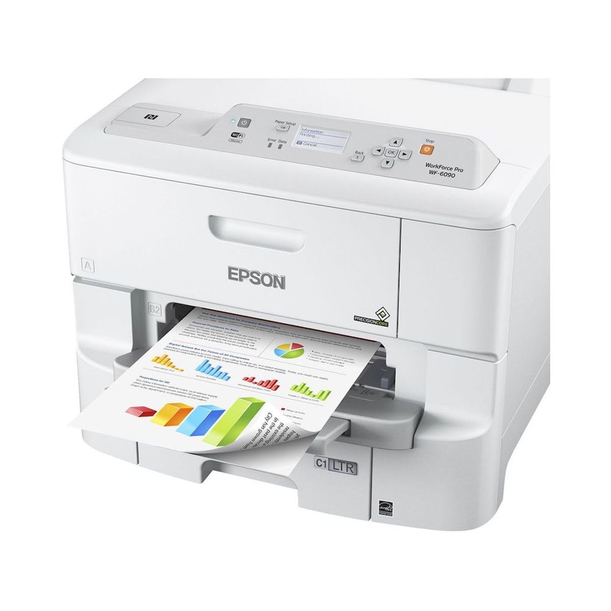 EPSON - Impresora Epson WorkForce Pro WF-6090 Multifuncional A4