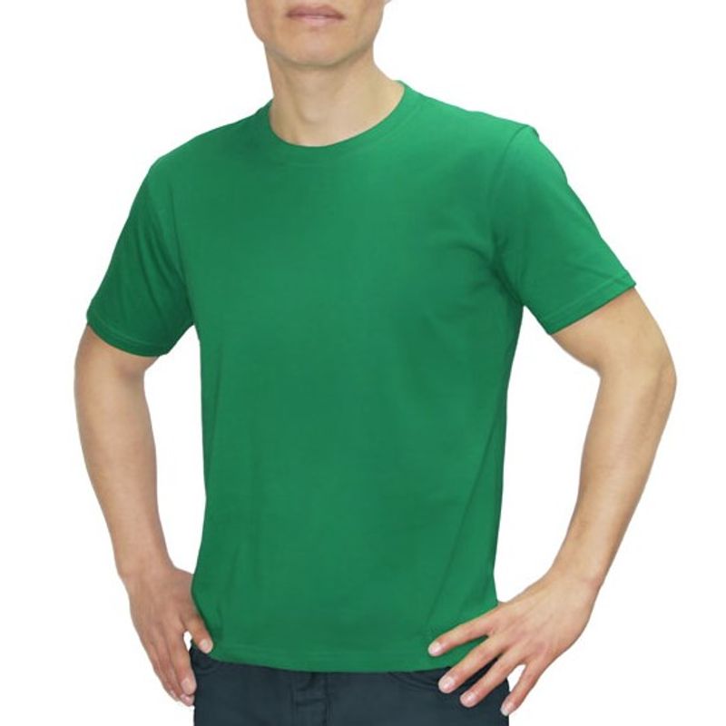 GENERICO - POLO CON CUELLO REDONDO COLOR VERDE