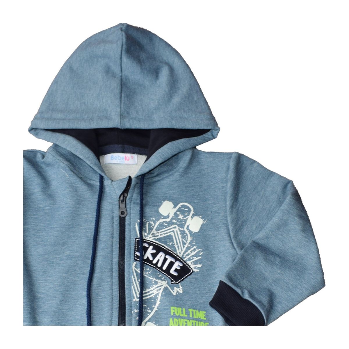 BEBELU - Polera French Terry Wallo Para Niño Bebelú