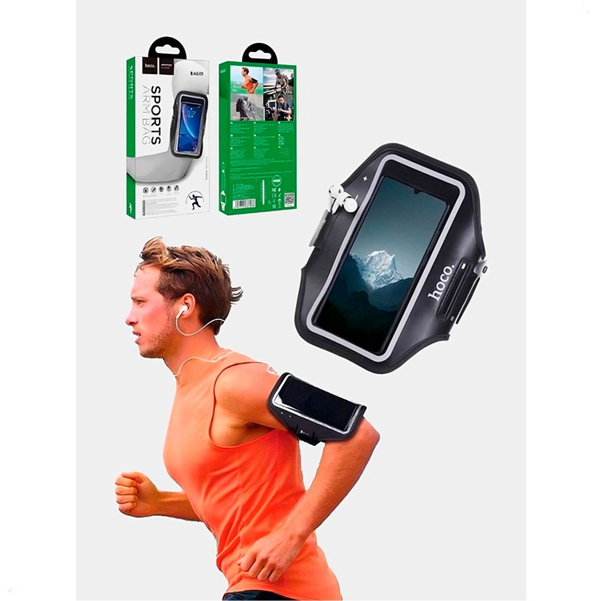 HOCO - Funda Celular Deporte Hoco BAG01 SPORT ARM BAG