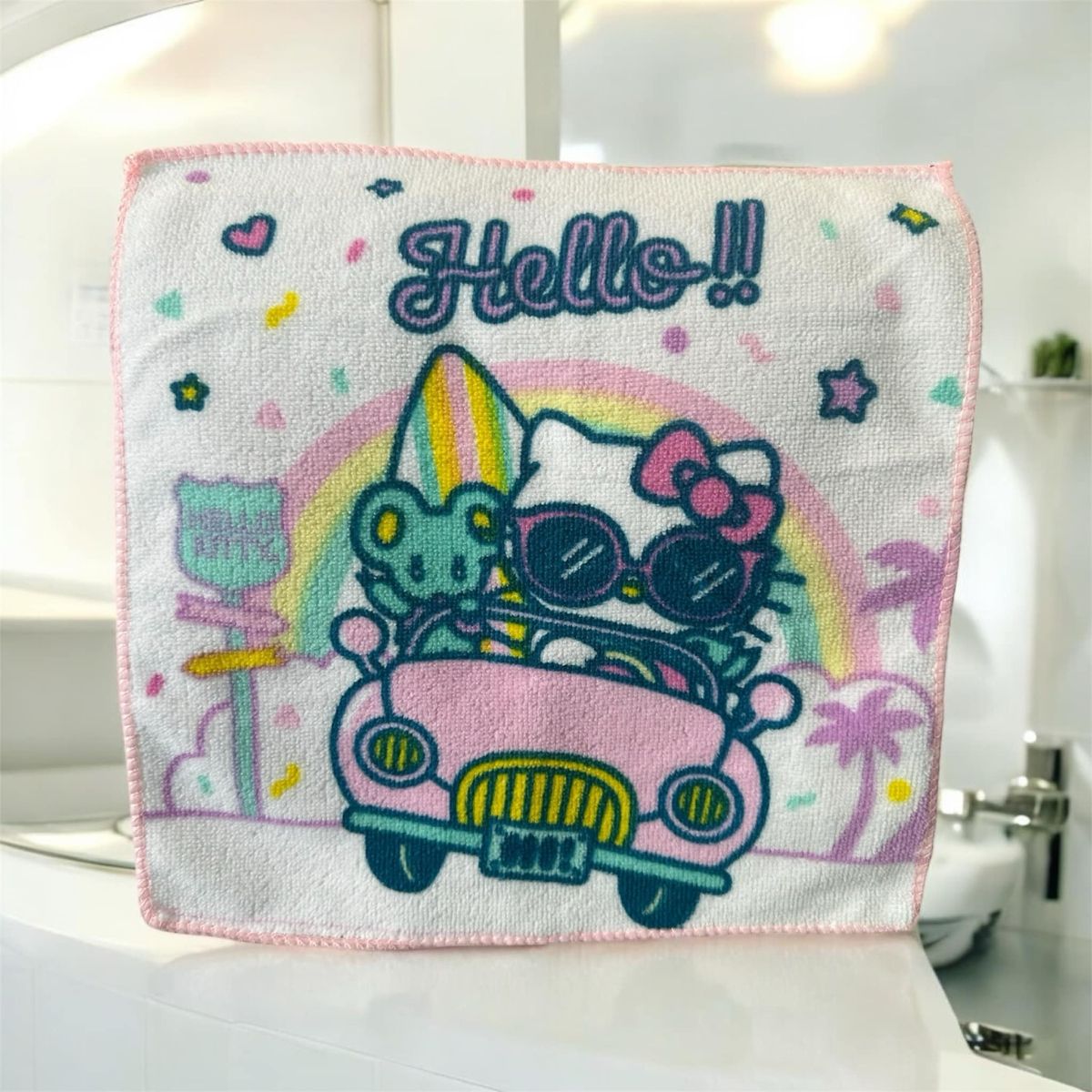 ROMAX - Toalla de Mano de Hello Kitty