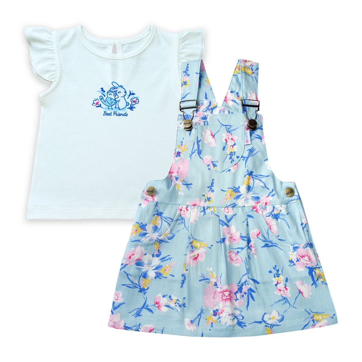 BEBELU - Conjunto Chalis Aide Para Niña Bebelú