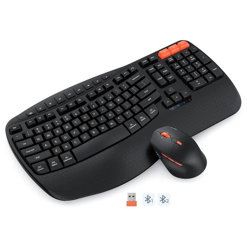 MEETION - Combo Teclado con Mouse RecargableMEETION Director D