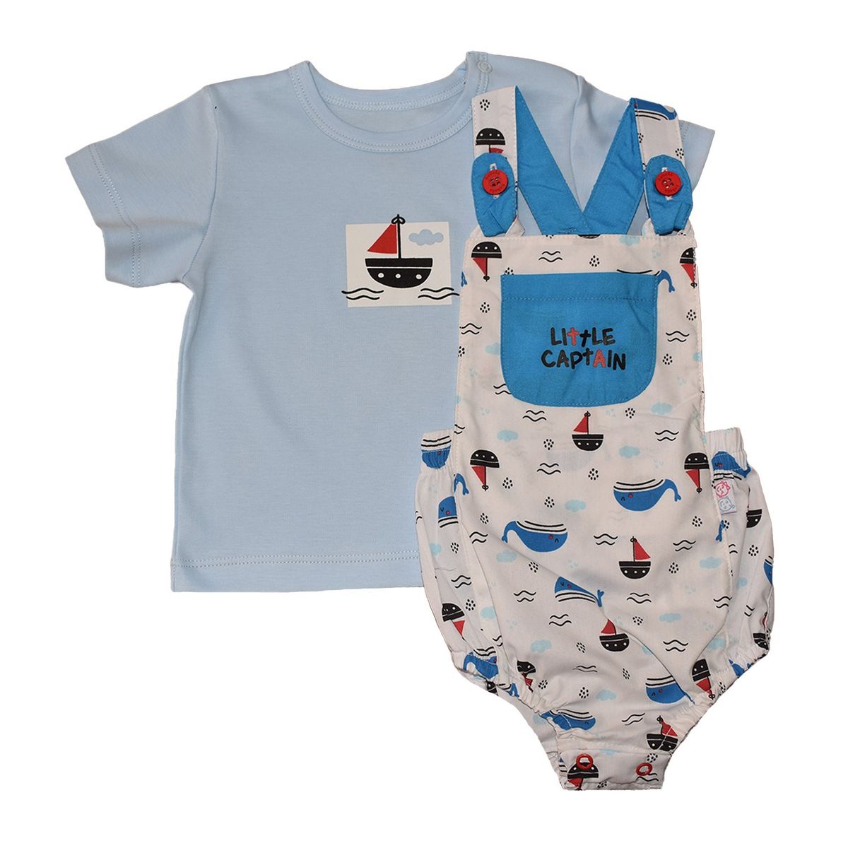 BEBELU - Conjunto Popelina Jordy Para Niño Bebelú