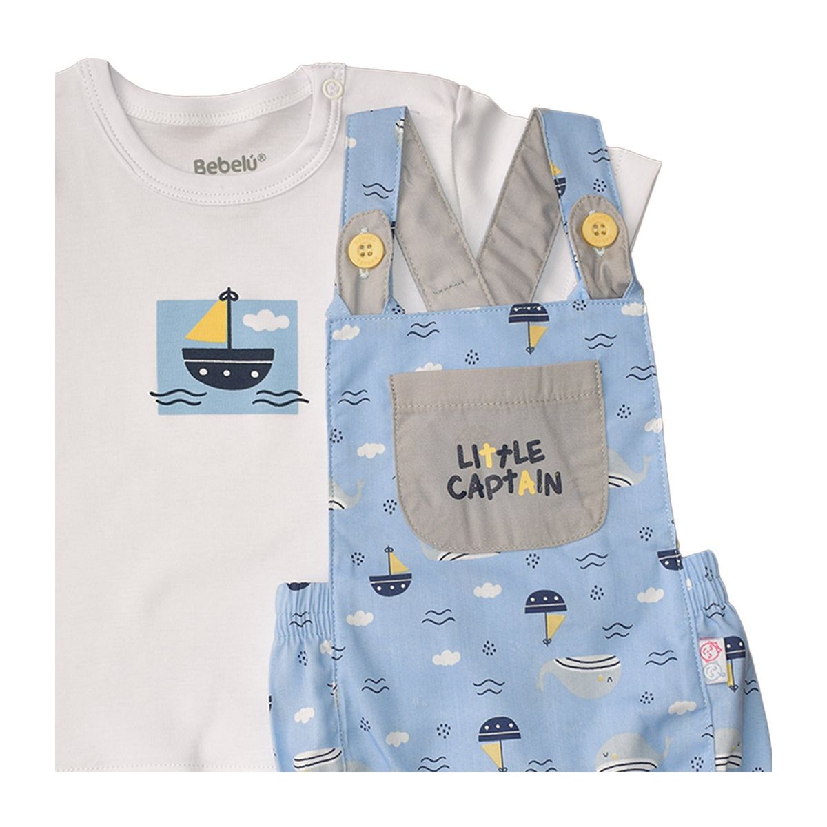 BEBELU - Conjunto Popelina Jordy Para Niño Bebelú