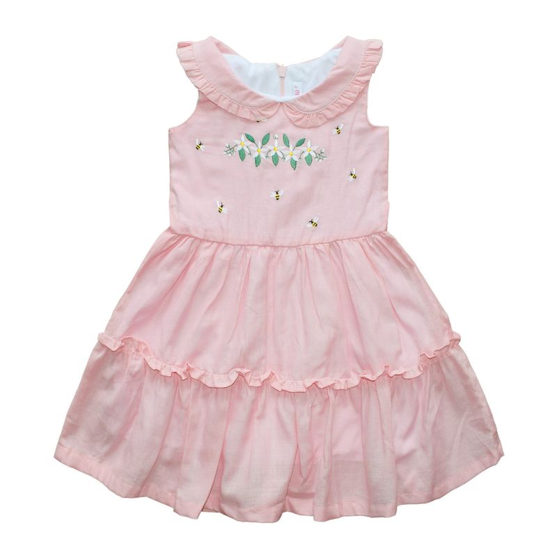 BEBELU - Vestido Lino Barbara Para Niña Bebelú