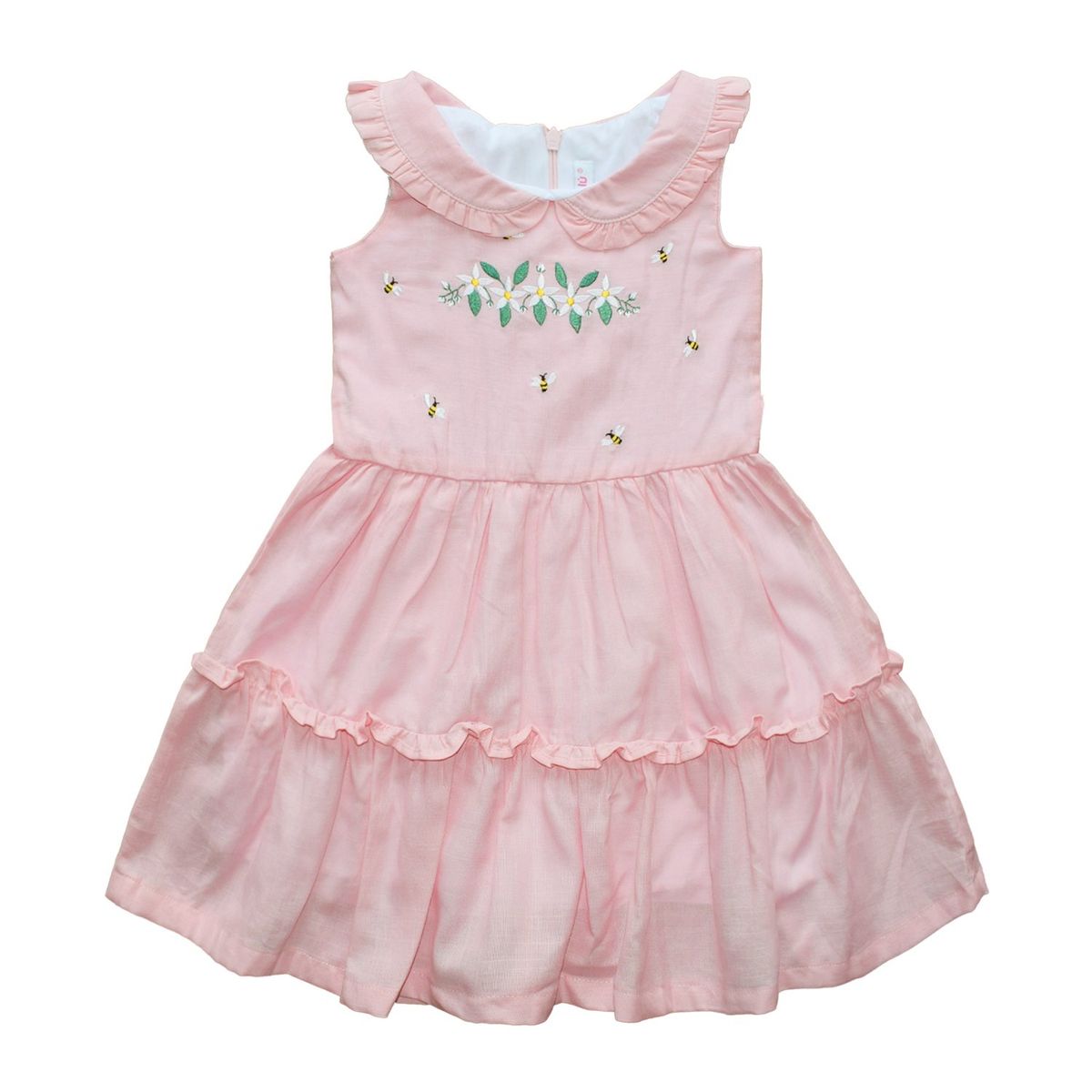 BEBELU - Vestido Lino Barbara Para Niña Bebelú