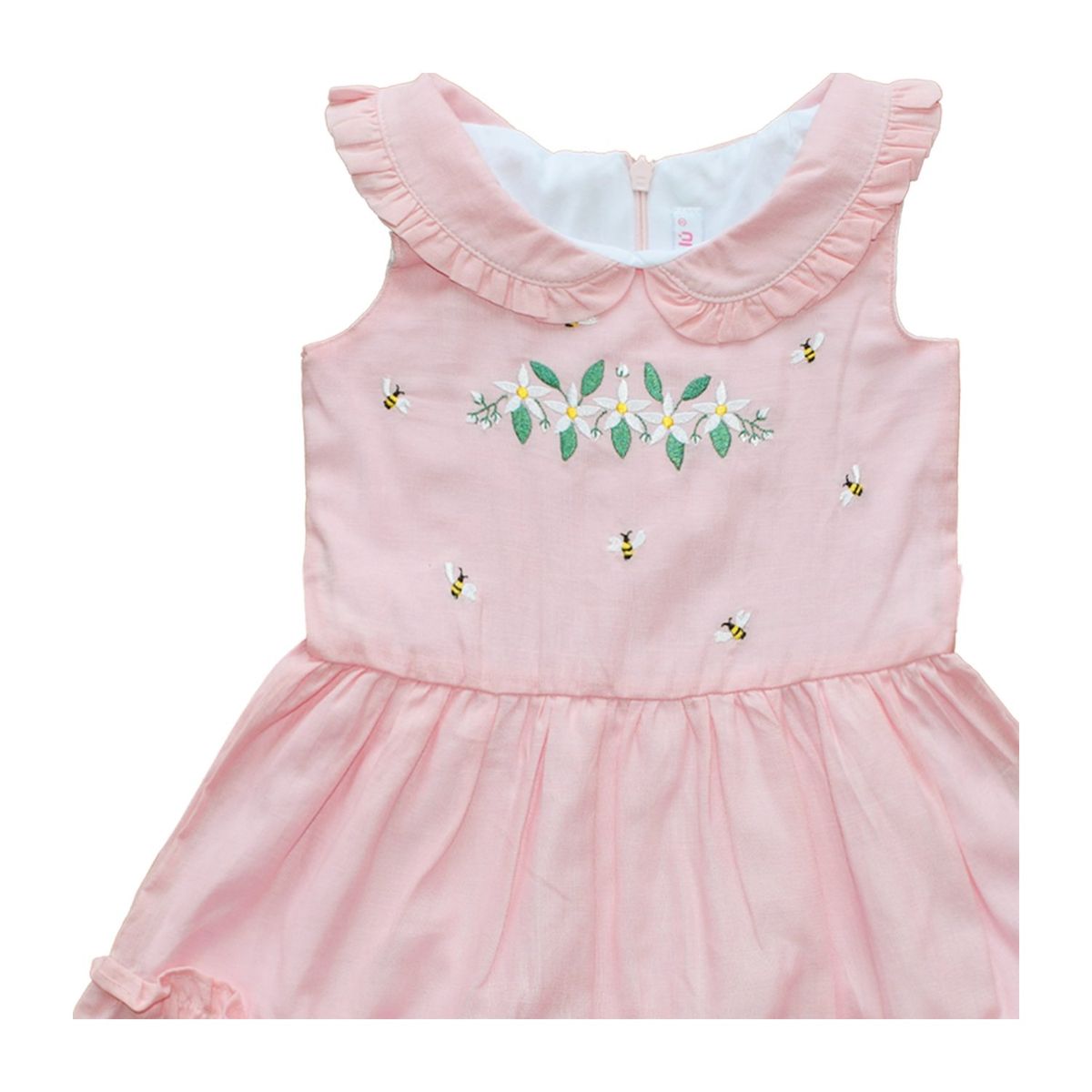 BEBELU - Vestido Lino Barbara Para Niña Bebelú