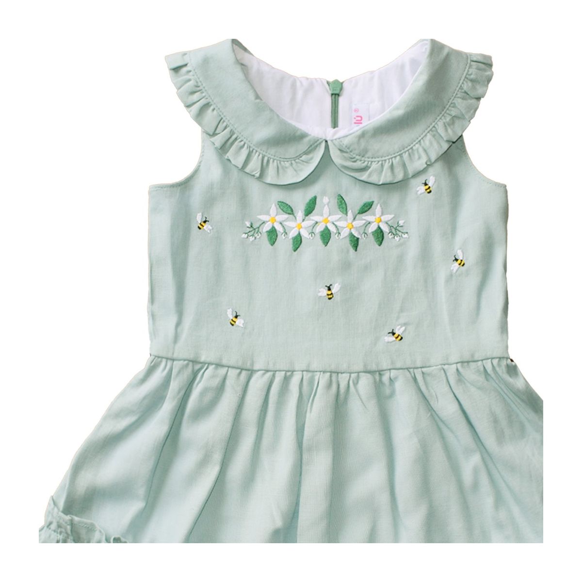 BEBELU - Vestido Lino Barbara Para Niña Bebelú