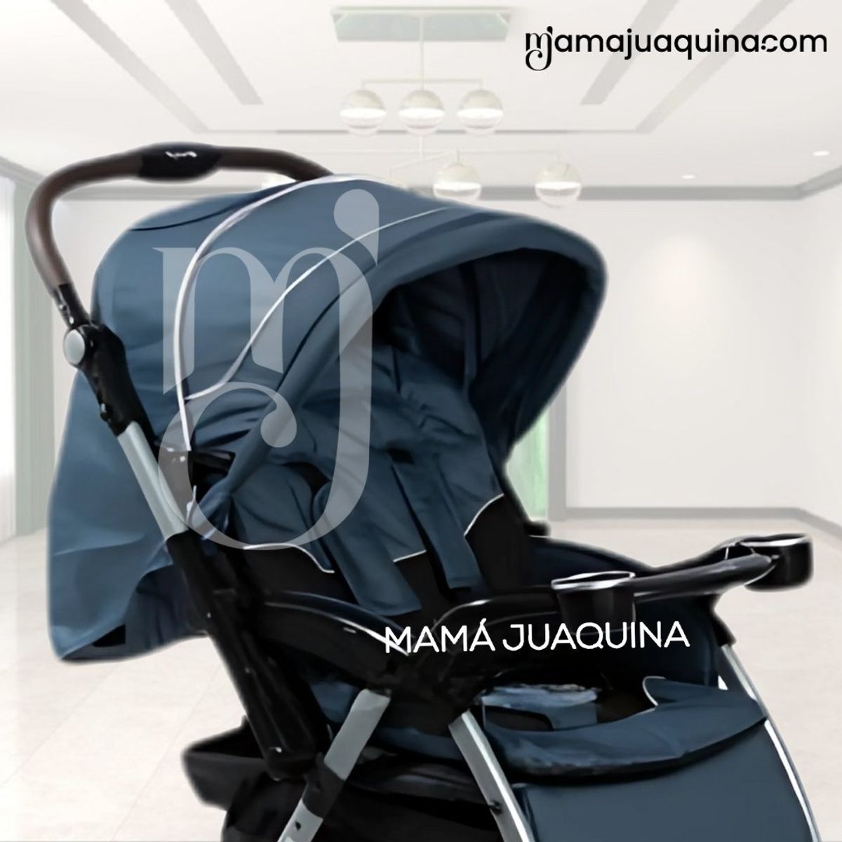 BABY - Coche Cuna De Lujo «YODIE» Blue