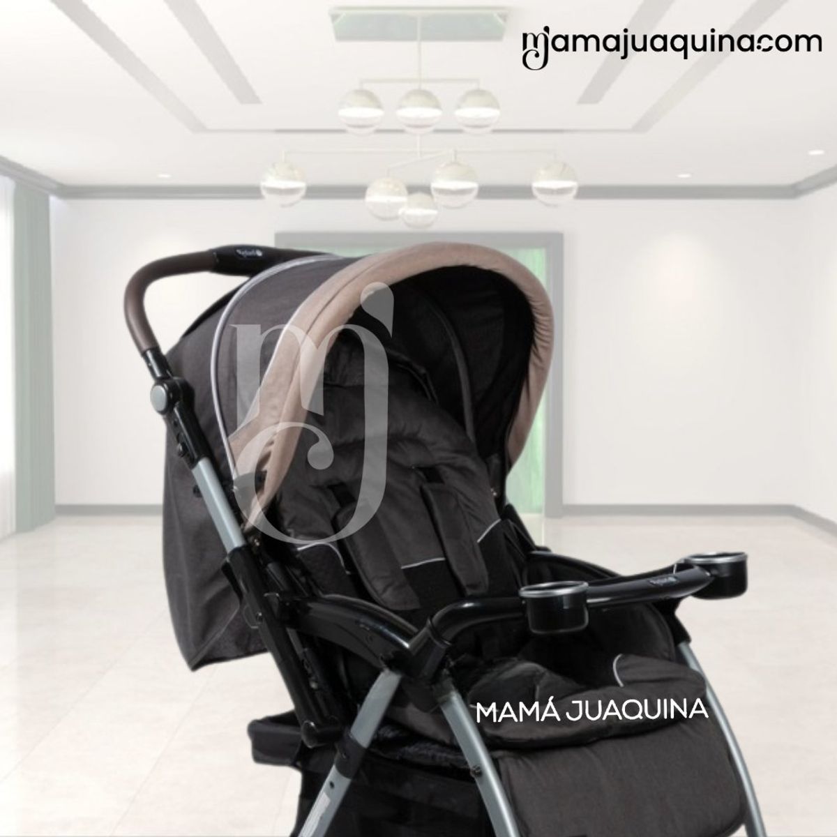 BABY - Coche Cuna De Lujo «YODIE» Coffee