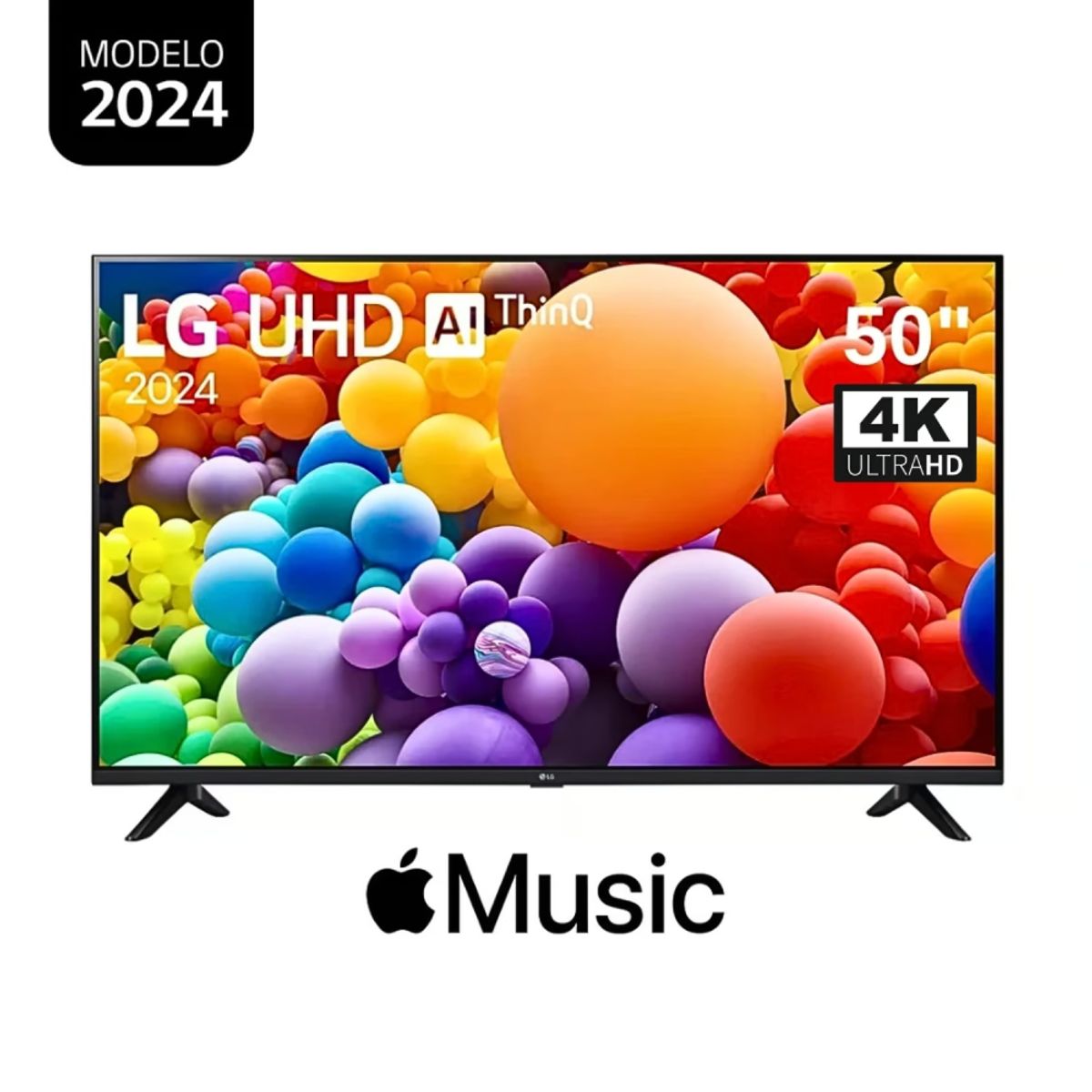 LG - Televisor LG 50 Pulg. LED Smart TV 4K UHD con ThinQ AI 50UT7300 Modelo 2024