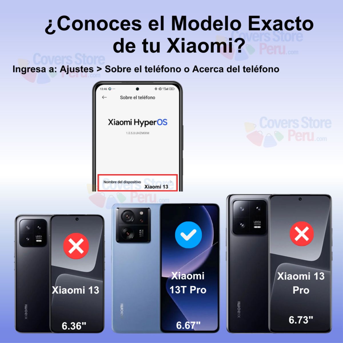 GENERICO - Mica Protector para Xiaomi 13T Pro Vidrio Templado OG Antishock