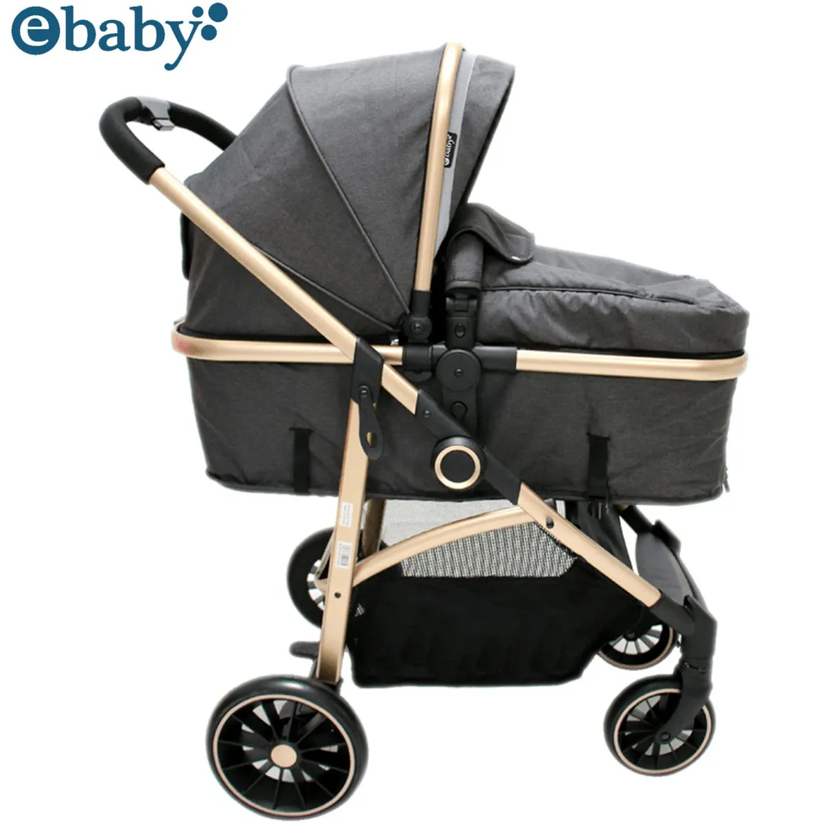 EBABY - Coche Deportivo Moisés EBABY «CARRI DELUXE» Black
