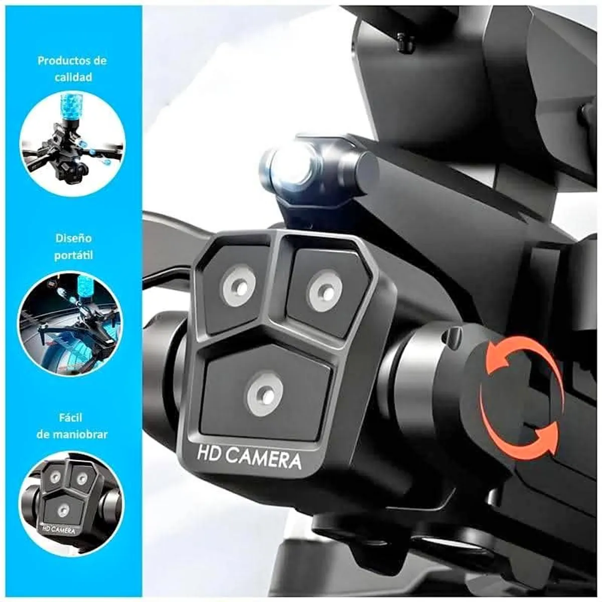 GENERICO - Drone K11 Max Con Tres Cámaras 4k HD