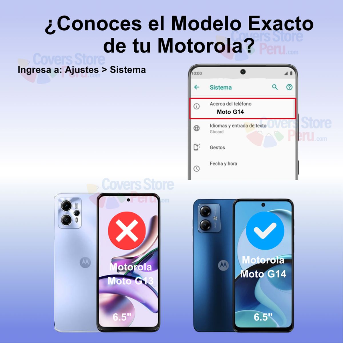 GENERICO - Mica Protector para Motorola G14 Vidrio Templado OG Antishock